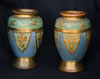 Vintage Pair Pottery Vases