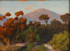 Ron Deak - Late Light On Santiago Peak 6x8 SOLD