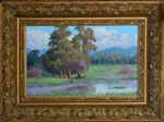 Ron Deak - Tranquil Meadow 12x19  - SOLD